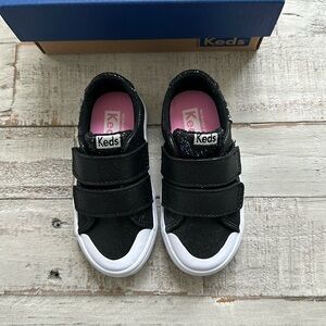 KEDS COURTNEY HL/ BLACK SNEAKER NIB